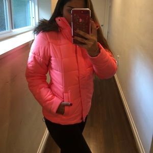 Columbia Skiing Winter Jacket Pink